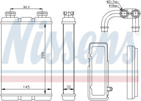 Nissens 70520 - CALEFACTOR BMW 3 E36 COMPACT(94-)31