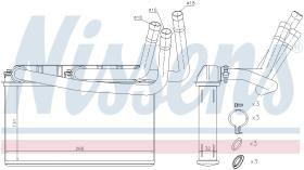 Nissens 70531 - CALEFACTOR BMW X6 F16-F86(13-)X6 30