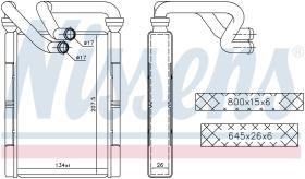 Nissens 707094 - CALEFACTOR FAW VIZI(08-)1.3 I 16V