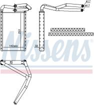 Nissens 707177 - CALEFACTOR KIA SORENTO I(BL)(02-)2.