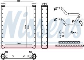 Nissens 707178 - CALEFACTOR KIA CARENS II(UN)(06-)1.