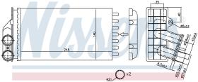 Nissens 71157 - CALEFACTOR PEUGEOT 307(3_)(00-)1.6