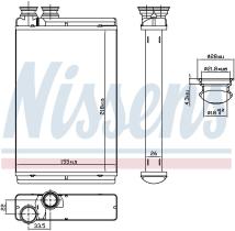 Nissens 71158 - CALEFACTOR PEUGEOT PARTNER(B9)(08-)