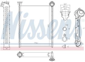 Nissens 71162 - CALEFACTOR PEUGEOT 308 (07-) 1.4 I
