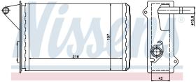 Nissens 71429 - CALEFACTOR FIAT UNO(146)(83-)70-1.4