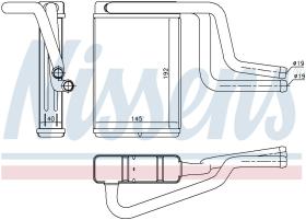 Nissens 71744 - CALEFACTOR JAGUAR X-TYPE(CF1)(01-)2