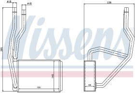 Nissens 71765 - CALEFACTOR MAZDA 2 I(DY)(03-)1.2 I