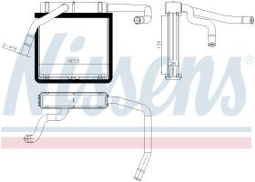 Nissens 71775 - CALEFACTOR MAZDA B-SERIES(UF)(84-)1