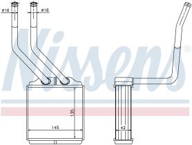 Nissens 71776 - CALEFACTOR FORD TRANSIT(TT9)(06-)2.