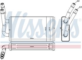 Nissens 71778 - CALEFACTOR FORD TRANSIT(TT9)(06-)2.