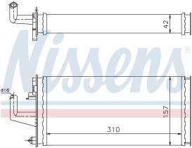 Nissens 71807 - CALEFACTOR IVECO DAILY II(89-)59.12