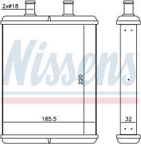 Nissens 71817 - CALEFACTOR IVECO DAILY IV(06-)29L 1