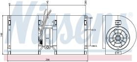 Nissens 71943 - SIROCO TDS 650 12V