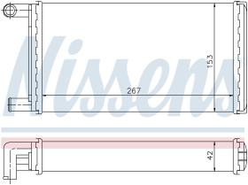 Nissens 72004 - CALEFACTOR MERCEDES 207 D(77-)2.4 D