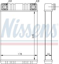 Nissens 72028 - CALEFACTOR MERCEDES CLC-CLASS W 203