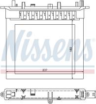 Nissens 72032 - MERCEDES W211 PTC 1700 W 02-