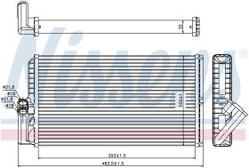 Nissens 72034 - CALEFACTOR MERCEDES ACTROS MP1(96-)