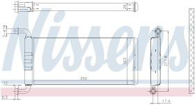 Nissens 72041 - CALEFACTOR VOLKSWAGEN CRAFTER(2E.2F