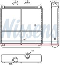 Nissens 72042 - CALEFACTOR MERCEDES E-CLASS W 212(0