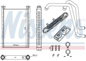 Nissens 72054 - CALEFACTOR MERCEDES AROCS(13-)