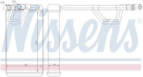 Nissens 72208 - CALEFACTOR NISSAN PATHFINDER III(R5