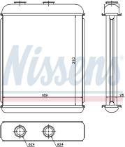 Nissens 72662 - CALEFACTOR OPEL ASTRA G(98-)1.7 TD