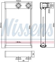 Nissens 72669 - CALEFACTOR BUICK REGAL V(10-)2.0 I