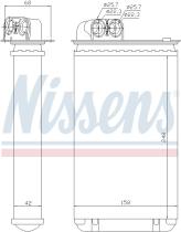 Nissens 72936 - CALEFACTOR PEUGEOT 406(8B.8E.8F)(95