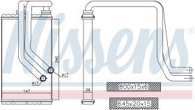 Nissens 72956 - CALEFACTOR PEUGEOT 4008(12-)1.6 HDI