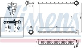 Nissens 72962 - CALEFACTOR PEUGEOT 508(10-)1.6 BLUE