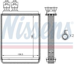 Nissens 72986 - CALEFACTOR DS DS3(15-)1.2 VTI