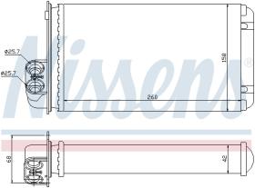 Nissens 73255 - CALEFACTOR RENAULT SCENIC I(96-)2.0