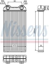 Nissens 73331 - CALEFACTOR NISSAN PRIMASTAR (X83) (