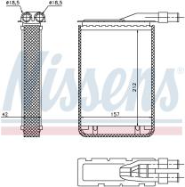 Nissens 733591 - CALEFACTOR RENAULT RAPID(85-)1.6 D