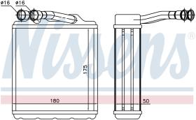 Nissens 73464 - CALEFACTOR TOYOTA CARINA E(T19#)(92