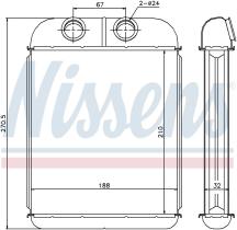 Nissens 73467 - CALEFACTOR LTI TX 2.5 TD