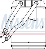 Nissens 73975 - CALEFACTOR VOLKSWAGEN TOUAREG(7P)(1