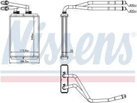 Nissens 73990 - CALEFACTOR CITROEN DISPATCH II(VF3_