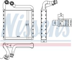 Nissens 73994 - CALEFACTOR VOLKSWAGEN BEETLE (5C) (