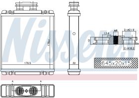 Nissens 73997 - CALEFACTOR SEAT TOLEDO IV(KG3)(12-)