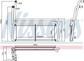 Nissens 75007 - CALEFACTOR SCANIA R-SERIES(04-).