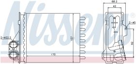 Nissens 76512 - CALEFACTOR DACIA DUSTER(10-)2.0 I 1