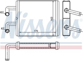 Nissens 77510 - CALEFACTOR KIA PREGIO(97-)2.5 D