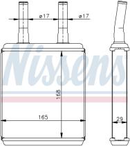 Nissens 77604 - CALEFACTOR HYUNDAI COUPE (RD.RD2)(9