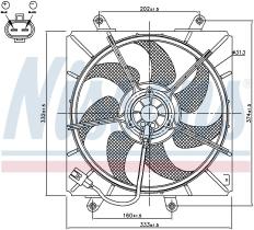  85014 - VENTILADOR TOYOTA AVENSIS(T22#)(97-