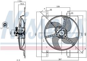  85027 - VENTILADOR FORD KA(CCQ)(96-)1.3 I