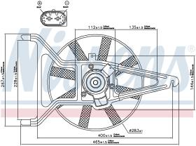  85041 - VENTILADOR CITROEN SAXO(S0.S1)(96-)