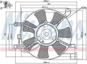 Nissens 85060 - VENTILADOR DAEWOO MATIZ(KLYA)(98-)0