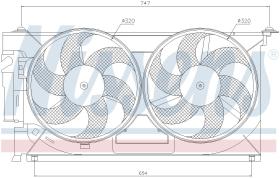  85083 - VENTILADOR CITROEN ZX(N2)(91-)1.9 D