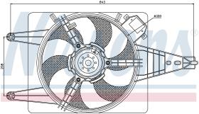 Nissens 85100 - VENTILADOR ALFA ROMEO 145(930)(94-)